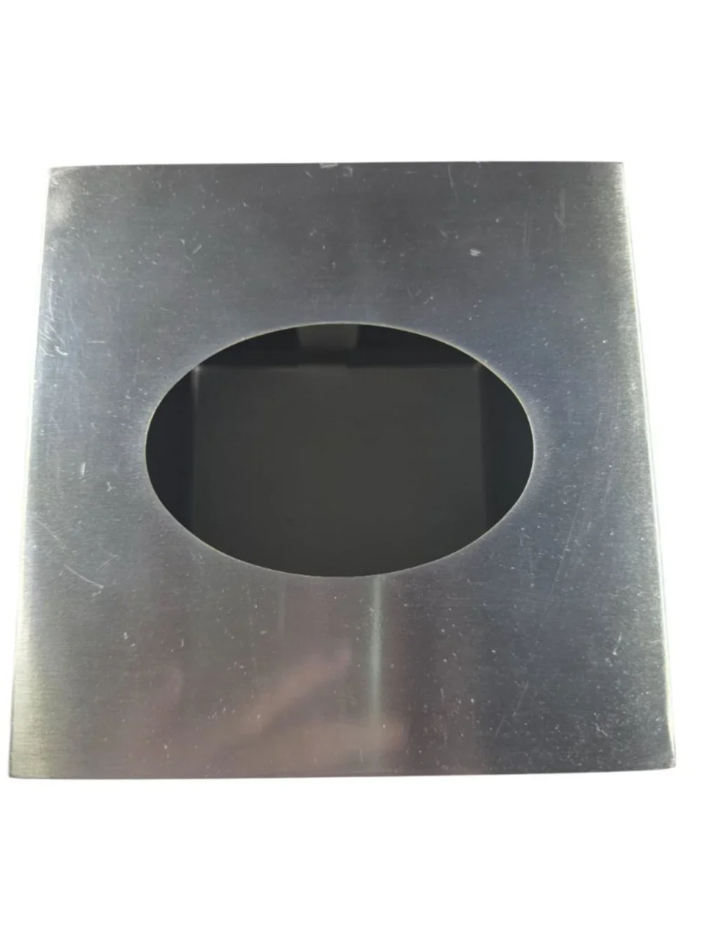 Stainless Steel Tissue Box Cover Holder rust-resistant square modern bathroom